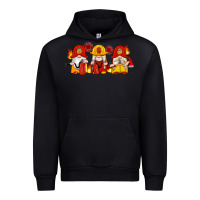 Black firefighter gnomes Urban Hoodie - Artiststas