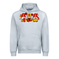 Heather Grey firefighter gnomes Urban Hoodie - Artiststas