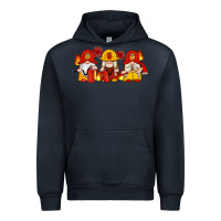 Navy firefighter gnomes Urban Hoodie - Artiststas