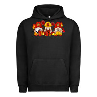 Pigment Black firefighter gnomes Urban Hoodie - Artiststas