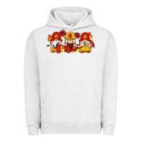 Pigment Lunar Rock firefighter gnomes Urban Hoodie - Artiststas