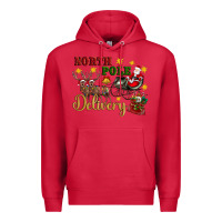 Cardinal North Pole Delivery Santa Sleigh Premium Hoodie - Artiststas