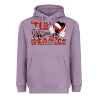 Lavender tis' the season volleyball Heavyweight Hoodie - Zillion Design Studio