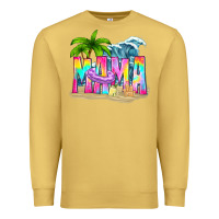 Antique Gold summer mama Premium Sweatshirt - texasbilliewilder