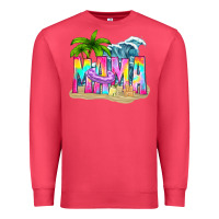 Cardinal summer mama Premium Sweatshirt - texasbilliewilder