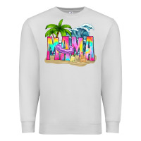 Dove Grey summer mama Premium Sweatshirt - texasbilliewilder