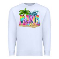 White summer mama Premium Sweatshirt - texasbilliewilder