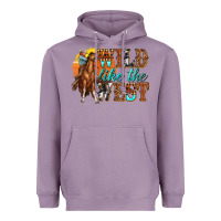 Lavender wild like west Heavyweight Hoodie - texasbilliewilder