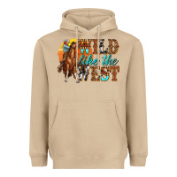 Mushroom wild like west Heavyweight Hoodie - texasbilliewilder