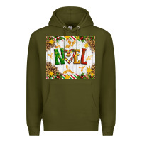 Army Green Noel Premium Hoodie - Artiststas