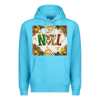 Ocean Blue Noel Premium Hoodie - Artiststas