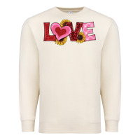 Sandshell valentine's day love sunflowers Premium Sweatshirt - RanaPortraitStore