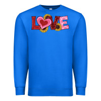 True Royal valentine's day love sunflowers Premium Sweatshirt - RanaPortraitStore