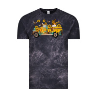 Cloud Black western bee gnomes truck sunflowers honeycomb beehive honey turquoise Vintage Tee - Artiststas