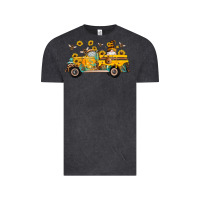 Vintage Black western bee gnomes truck sunflowers honeycomb beehive honey turquoise Vintage Tee - Artiststas