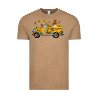 Vintage Coffee western bee gnomes truck sunflowers honeycomb beehive honey turquoise Vintage Tee - Artiststas