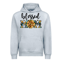 Heather Grey blessed mom Urban Hoodie - JahusDesignShop