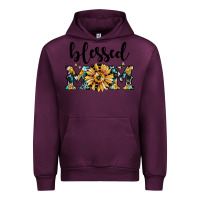Mauve Wine blessed mom Urban Hoodie - JahusDesignShop