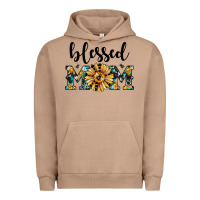 Pigment Burro blessed mom Urban Hoodie - JahusDesignShop