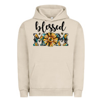 Pigment French Oak blessed mom Urban Hoodie - JahusDesignShop