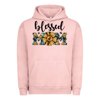 Pigment Salmon blessed mom Urban Hoodie - JahusDesignShop