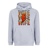 Heather Grey wife wife wife Heavyweight Hoodie - texasbilliewilder