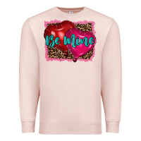 Pale Pink valentine's day be mine Premium Sweatshirt - RanaPortraitStore