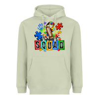 Matcha american football support squad autism Heavyweight Hoodie - Zillion Design Studio