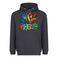 Smoke american football support squad autism Heavyweight Hoodie - Zillion Design Studio
