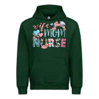 Forest Green wife mom nurse Urban Hoodie - BundleAndBundleShop