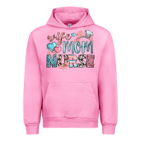 Fuchsia Pink wife mom nurse Urban Hoodie - BundleAndBundleShop
