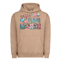 Pigment Burro wife mom nurse Urban Hoodie - BundleAndBundleShop