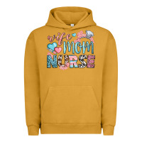 Pigment Peanut Butter wife mom nurse Urban Hoodie - BundleAndBundleShop