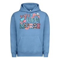 Pigment Pebble Blue wife mom nurse Urban Hoodie - BundleAndBundleShop