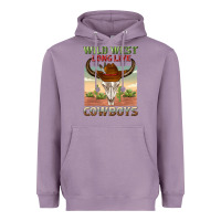 Lavender wild west long live cowboys Heavyweight Hoodie - texasbilliewilder
