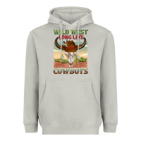Moon Dust wild west long live cowboys Heavyweight Hoodie - texasbilliewilder