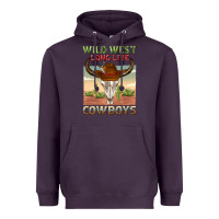 Wild West Long Live Cowboys Heavyweight Hoodie | Teevron