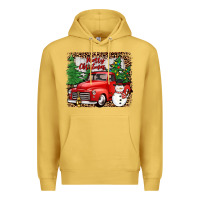 Antique Gold merry christmas Premium Hoodie - JahusDesignShop