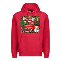 Cardinal merry christmas Premium Hoodie - JahusDesignShop
