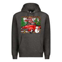 Charcoal Heather merry christmas Premium Hoodie - JahusDesignShop