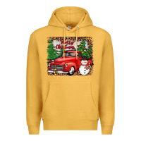Mustard merry christmas Premium Hoodie - JahusDesignShop