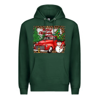 Sports Green merry christmas Premium Hoodie - JahusDesignShop