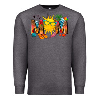 Charcoal Heather summer mom Premium Sweatshirt - texasbilliewilder