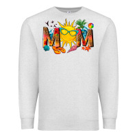 Oatmeal Heather summer mom Premium Sweatshirt - texasbilliewilder