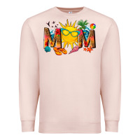 Pale Pink summer mom Premium Sweatshirt - texasbilliewilder
