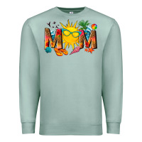 Seafoam summer mom Premium Sweatshirt - texasbilliewilder