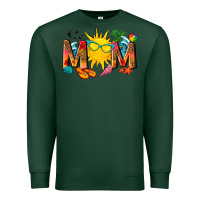 Sports Green summer mom Premium Sweatshirt - texasbilliewilder