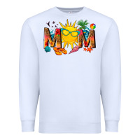 White summer mom Premium Sweatshirt - texasbilliewilder