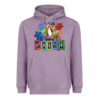 Lavender baseball support squad autism Heavyweight Hoodie - Zillion Design Studio