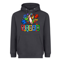 Smoke baseball support squad autism Heavyweight Hoodie - Zillion Design Studio